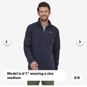 Patagonia Men’s 1/4 Zip Better Sweater